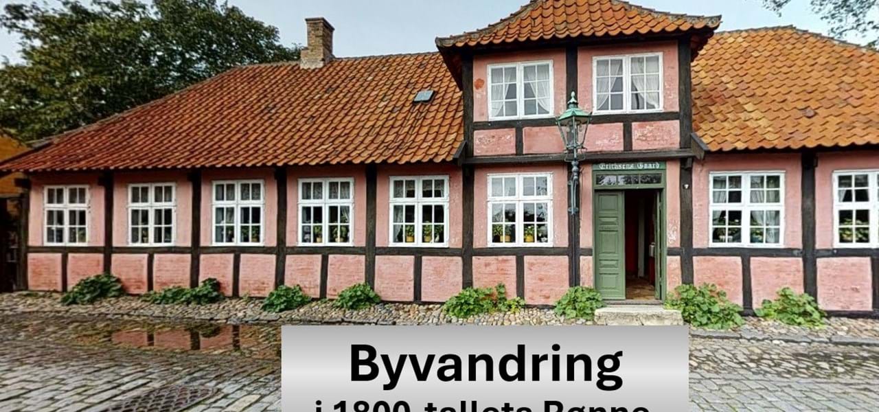 Spændende byvandring gennem 1800-tallets Rønne | Bornholms Museum